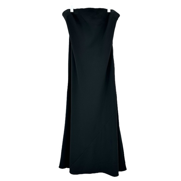 Babaton Resolution Dress - Black Strapless Japanese Crepe Maxi Dress sz XL - Picture 5 of 14